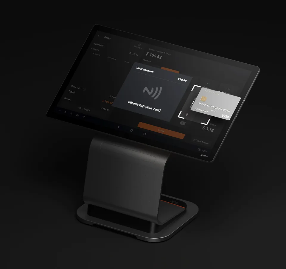 SUNMI T3 PRO 非接触支付设备展示
